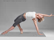 Micro Scorpion natural rubber yoga mat non-slip absorbent PU Tyrant Yoga mat 5mm thickening widened fitness yoga mat