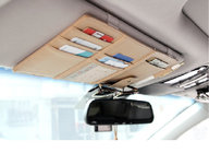 pu multifunctional finishing bag card glasses clip for a car make your car perfect!