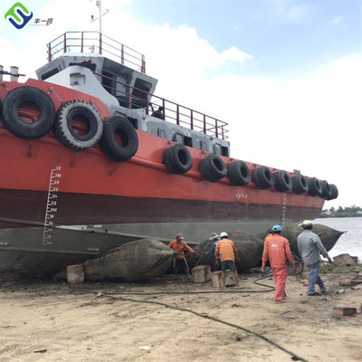 China ISO14409 Marine Rubber Airbags For Ship Upgrading, Conversion or Repair heavy lift air bags supplier