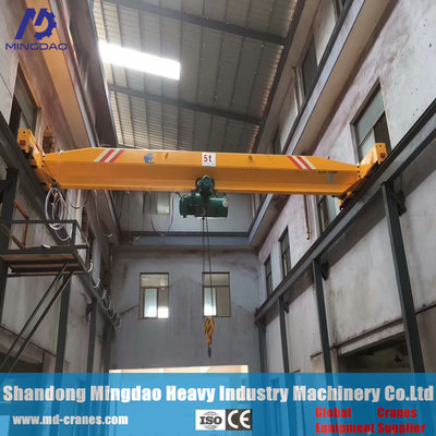 China China Crane Manufacturer Single Girder Overhead Traveling Crane 20ton supplier