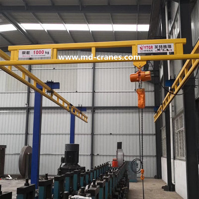 200kg 300kg 500kg Light Duty KBK Overhead Crane with Electric Chain Hoist supplier