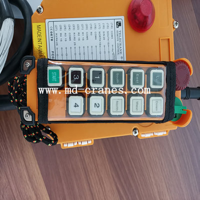 F24-10D Radio Remote Control for Overhead Crane Gantry Crane Jib Crane supplier