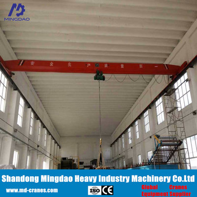 1-10 Ton Single Girder Electric Overhead Bridge Crane Span 5m-15m supplier