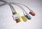 Siemens ECG Lead Wires ECG Pinch Leadwire With Grabber Patient End supplier