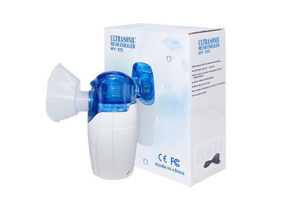 China Battery Operated Portable Mesh Nebulizer Quite Asthma Inhalator for Baby Care supplier