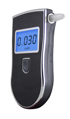 China Alcohol Test Machine LCD Sensor Breathalyzer Blue Backlight Fast Respond supplier