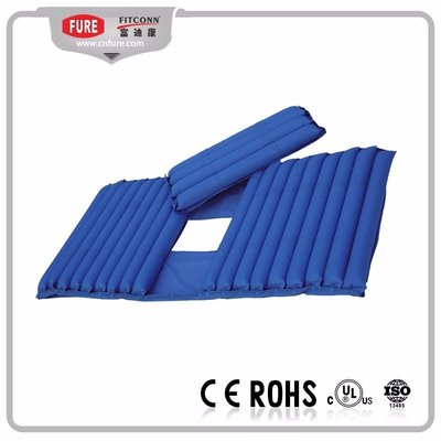 China custom made alternating pressure air mattress with pump and toilet hole supplier