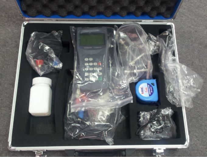 Portable ultrasonic flow meter MT100H from Metery tech.