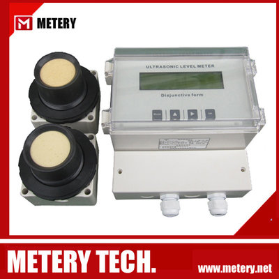China Split type ultrasonic level sensor meter MT100L supplier