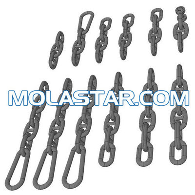China Molastar Customized Professional Ship Marine Mooring  Link Anchor Chain supplier