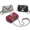 New 2022 Messenger Shoulder Bag Leather Women's Bag Small Bag Small Fragrance Style Diamond Chain Fashion