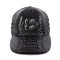 Leather Hats Men's Trendy Peaked Caps Autumn And Winter Crocodile Leather Outdoor Shade Fashion Baseball Caps