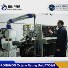 China Combination RON MON Octane Rating Unit SINPAR FTC-M1/M2 With XCP control panel supplier