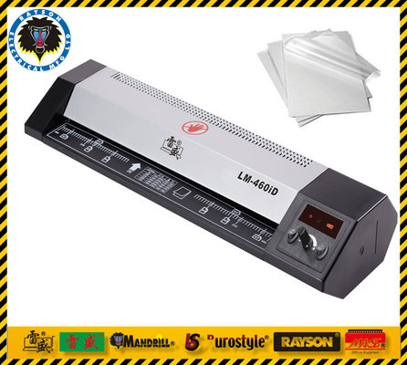 China Hot / Cold Laminating Desktop Laminator Machine Laminating Width 460mm For A2 A3 A4 size supplier