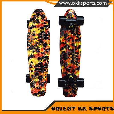 High Quality Graphic Printing Mini Cruiser Plastic Skateboard