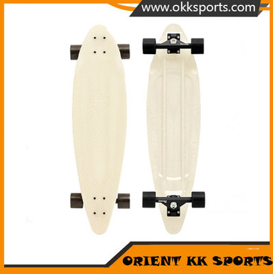 Plastic PP skateboard deck with Four Wheels electric skateboard