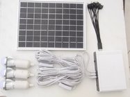 20W/14AH Li-ion lithium battery solar home power system with LED 3W bulbs switch cable