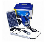 Portable Solar home system 12W with LED lighting USB charging, OEM/ODM solar LED lighting