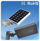 Simple Integrated 15W easy to install solar LED street light system 3 years warranty