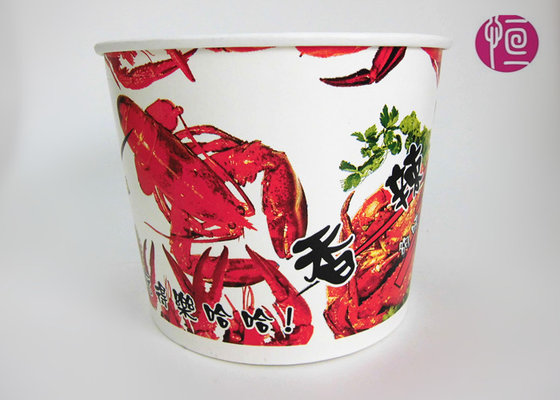 China 70oz Custom Logo Printed Paper Popcorn Buckets For Popcorn / Shrimp supplier
