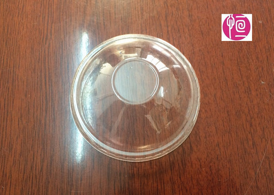 China 6oz 3.3g BOPS Material Disposable Plastic Lids  Dome Shape SGS Certificated supplier