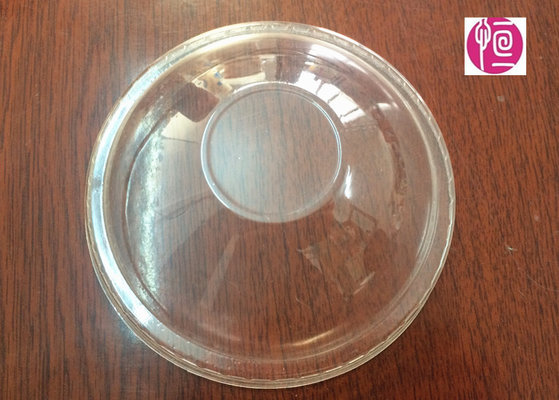 China 16oz  Ice Cream Disposable Plastic Lids For Frozen Yogurt  / 5.0g In BOPS Material supplier
