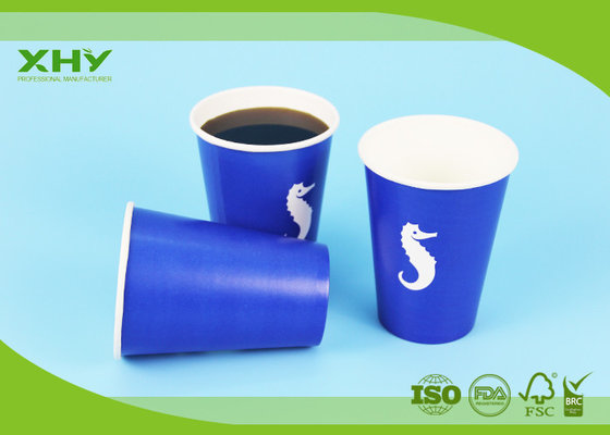 China Factory Outlets Disposable Paper Cup, Cold Drinks, 400 ml (12 oz.), Blue (package 50 each) supplier
