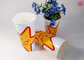 16oz Happy Star Artwork Printed Cold Paper Cups / Drinking coffee cups disposable supplier