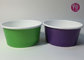 Neutral Color Print 6oz Ice Cream Cup With Double PE Coated Paper supplier