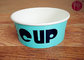 44oz Disposable PE coated paper salad bowls with FDA certificate supplier
