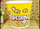 24oz to 170oz Paper Popcorn Buckets 100% food grade , disposable paper popcorn cup and bucket supplier