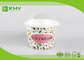 8oz Custom Logo Printed Disposable Ice Cream Cups Containers with Dome Lids Food Grade Certificated supplier