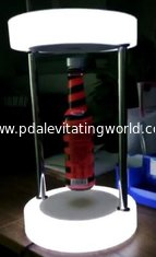 led light magnetic floating levitron pop wine bottle beer bottle display stands