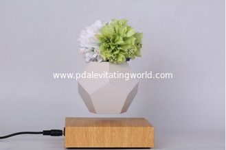 360 rotating magnetic floating levitation green air bonsai plant flowerpot