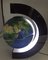 wooden base magnetic floating pop globe 8 inch  ball lighting
