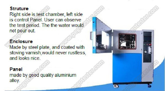 IEC60529 Stainless steel waterproof test stand for IPX3 and IPX4 with R600 swing pipe