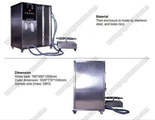 IPX5 and IPX6 Waterproof test stand according to IEC60529 made by stainless steel