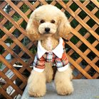 Personalized Europe style Blue Cotton Dog Costume Coat For Large Dogs For PET Warmly / Autumn clothes