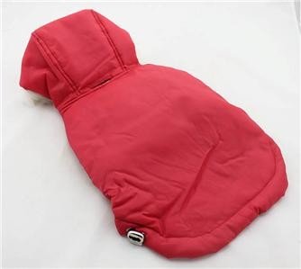 Large Dog Warm Winter Dog Coats and jackets Red , Black Color