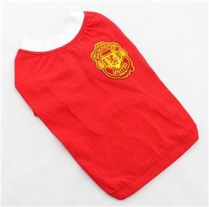 Cotton T-shirts Soccer football Costumes / dog sports jerseys 9 Clubs