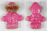 Lightweight Pink Winter Medium Dog Coats waterproof clothing for small dogs