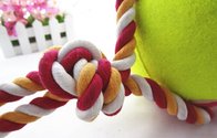 Environment Friendly Party Pets Dog Toys Ball With Rope For Playing & Gift