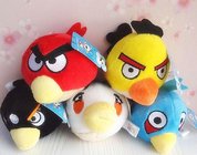 Custom angry birds shaped dog chew toy , pet toy Nontoxic material