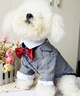 Customized Decent Pet Wedding Suit , Dog Formal Wear with Red Bow Tie for Spring