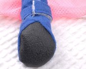 Autumn / Winter lovely PET sport Dog Shoes with Light Woven Pattern PU Leather