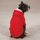 Fleece Lined Dog Hoodie by Zack & Zoey - Tomato Red border collie clothes Customize