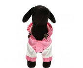 Durable Pekingese , Minature Schnauzer dog raincoat PU material M size clothes