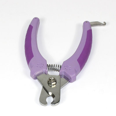 Pet nail clipper for small Dog Grooming Tool scissors purple color