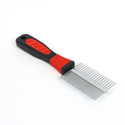 Pet hair comb / cat and dog grooming comb Double sided for beauty