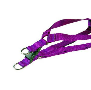 Purple Sassy Pet Wear rope 5 foot dog leash nylon comfortable